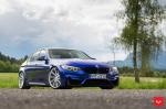 BMW M3 Sedan on Vossen Wheels (CVT) 2017 года